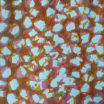 Dwarreling 1. werk op papier 17 x 17 cm (2012)